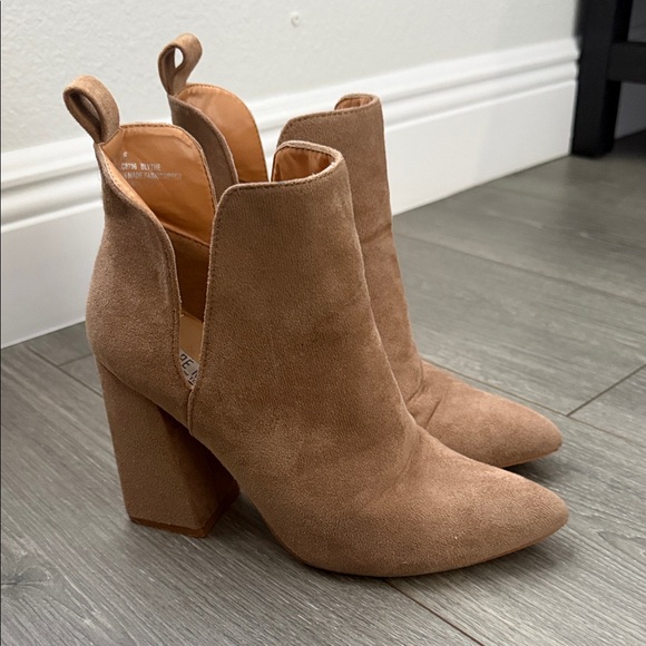 Cape Robbin Shoes - Cape Robbin Brown Suede Heeled Boots
